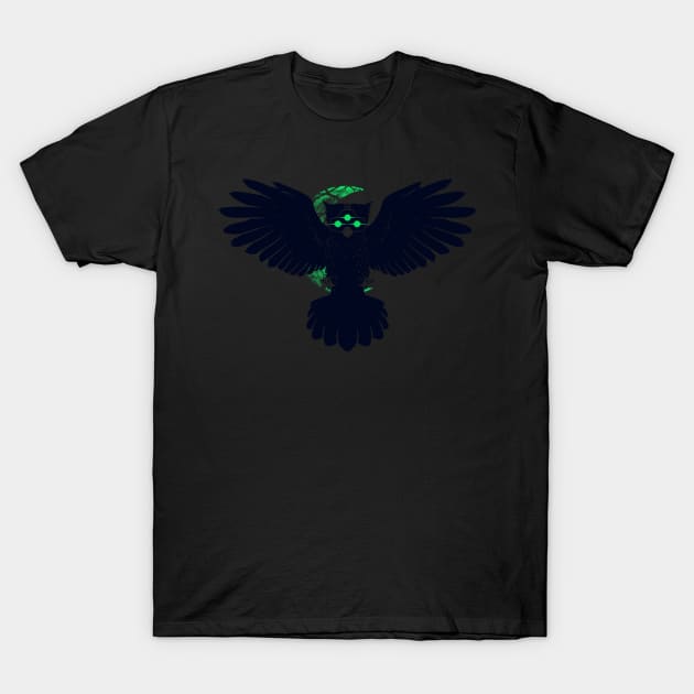 Owl Ops T-Shirt by jonah block